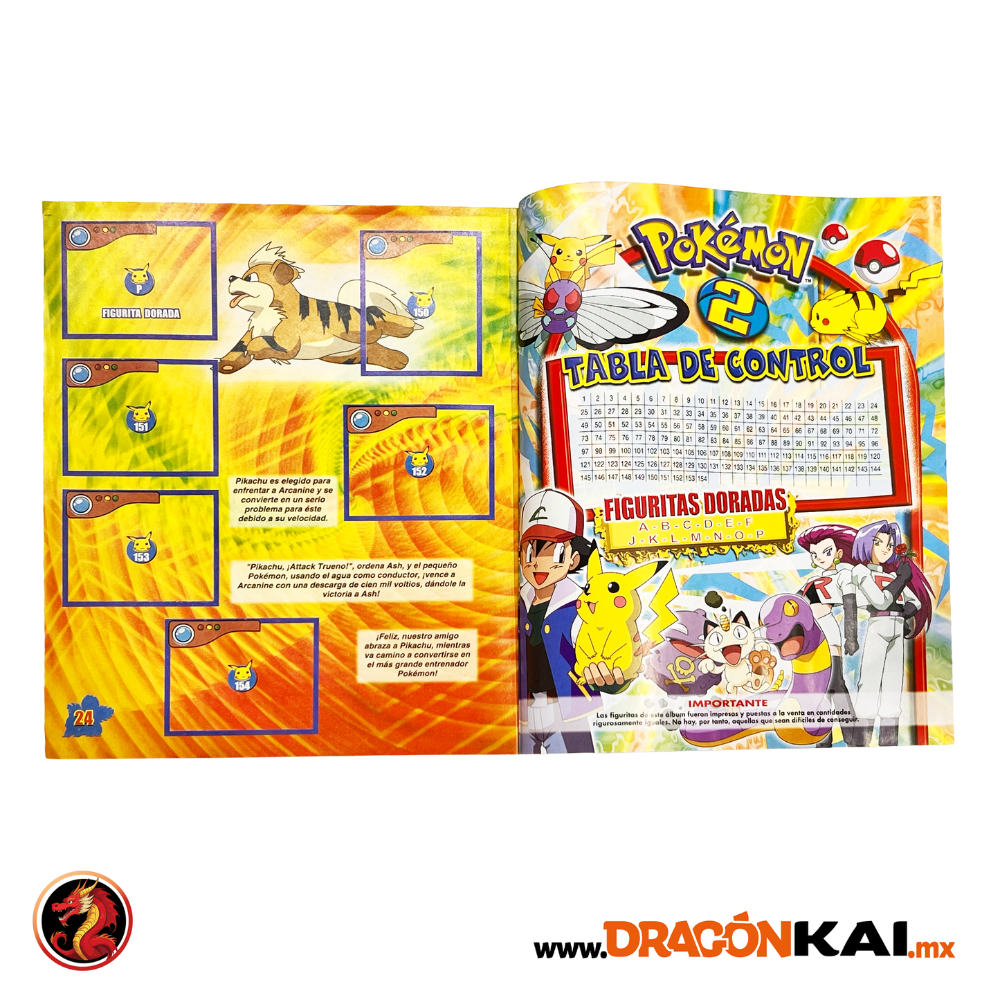 Álbum Pokemon 2 (Original Navarrete)+ set completo a pegar