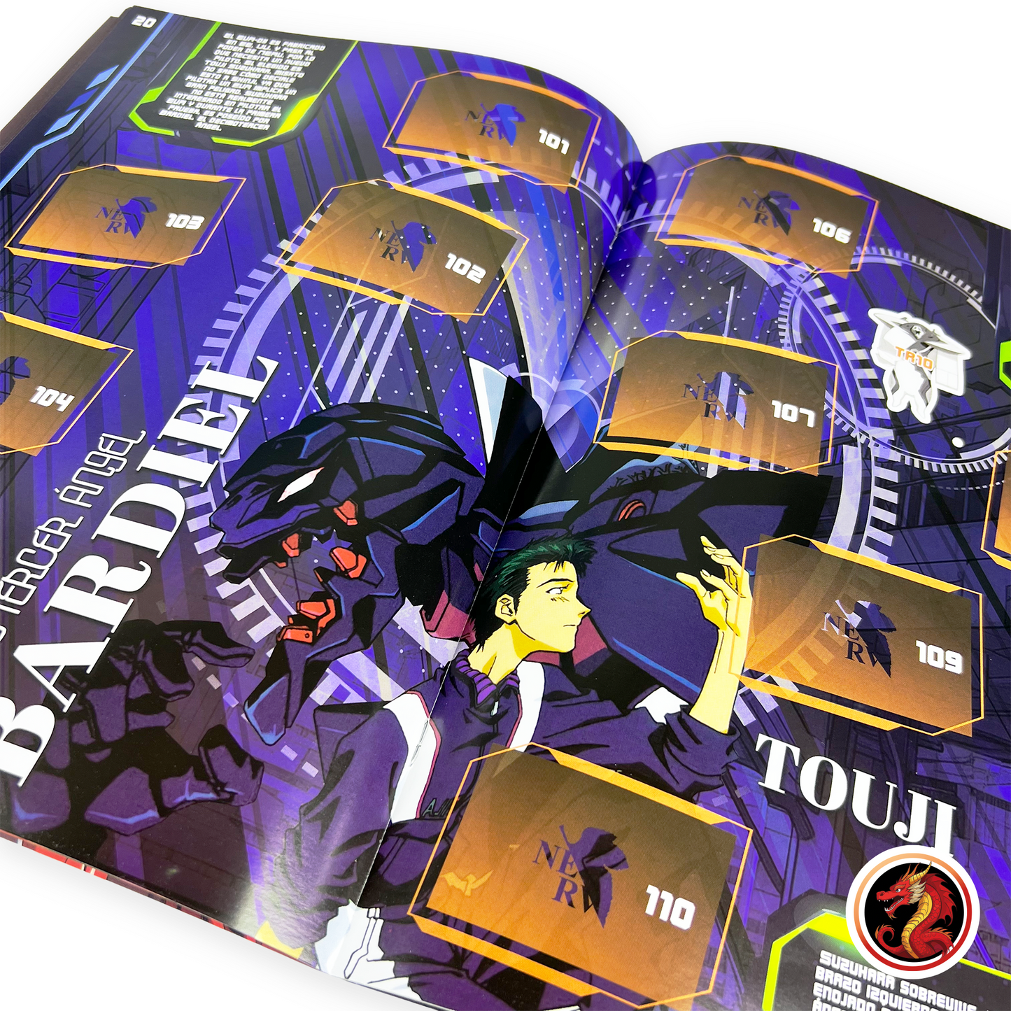 Álbum Evangelion + Set completo a pegar