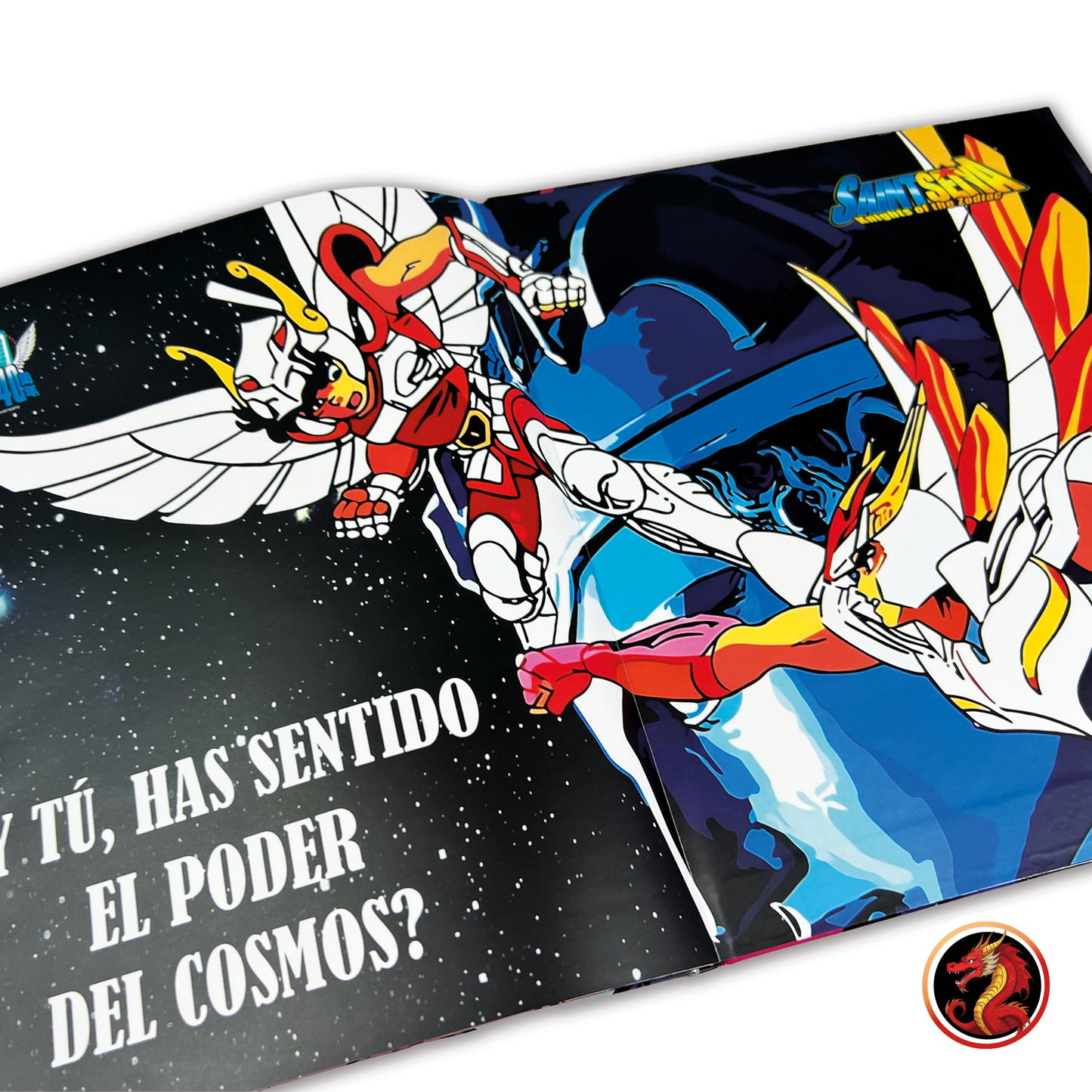 Álbum Pasta Dura Caballeros del Zodiaco: Saga del Torneo Galáctico + Set completo