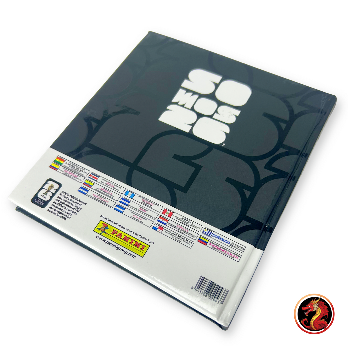 PANINITO Black Edition – Mini Álbum Pasta Dura Mundial 2026 + Set completo