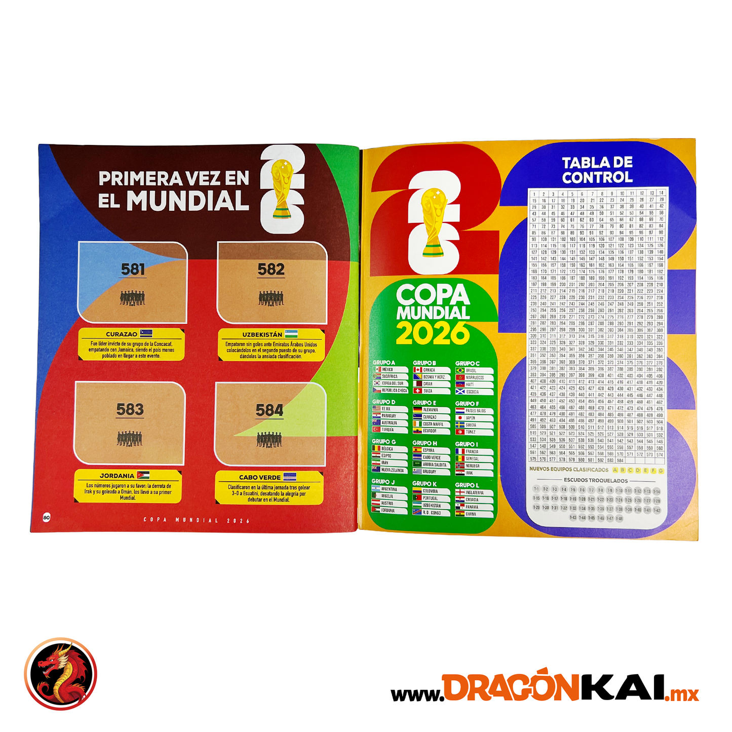 Album Copa del Mundo 2026 (Editorial 3 Reyes) + Set completo a pegar