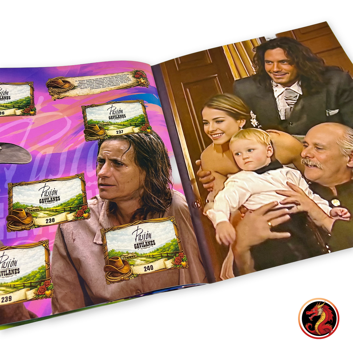 Álbum Pasión de Gavilanes + Set completo