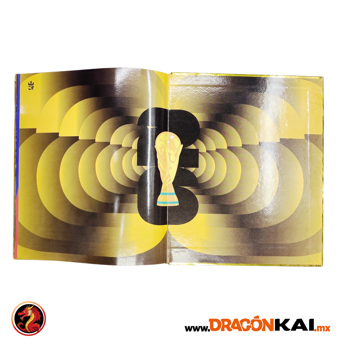 Álbum Pasta Dura Dorado Copa Mundial 2026 (Editorial 3 Reyes) + Set completo a pegar