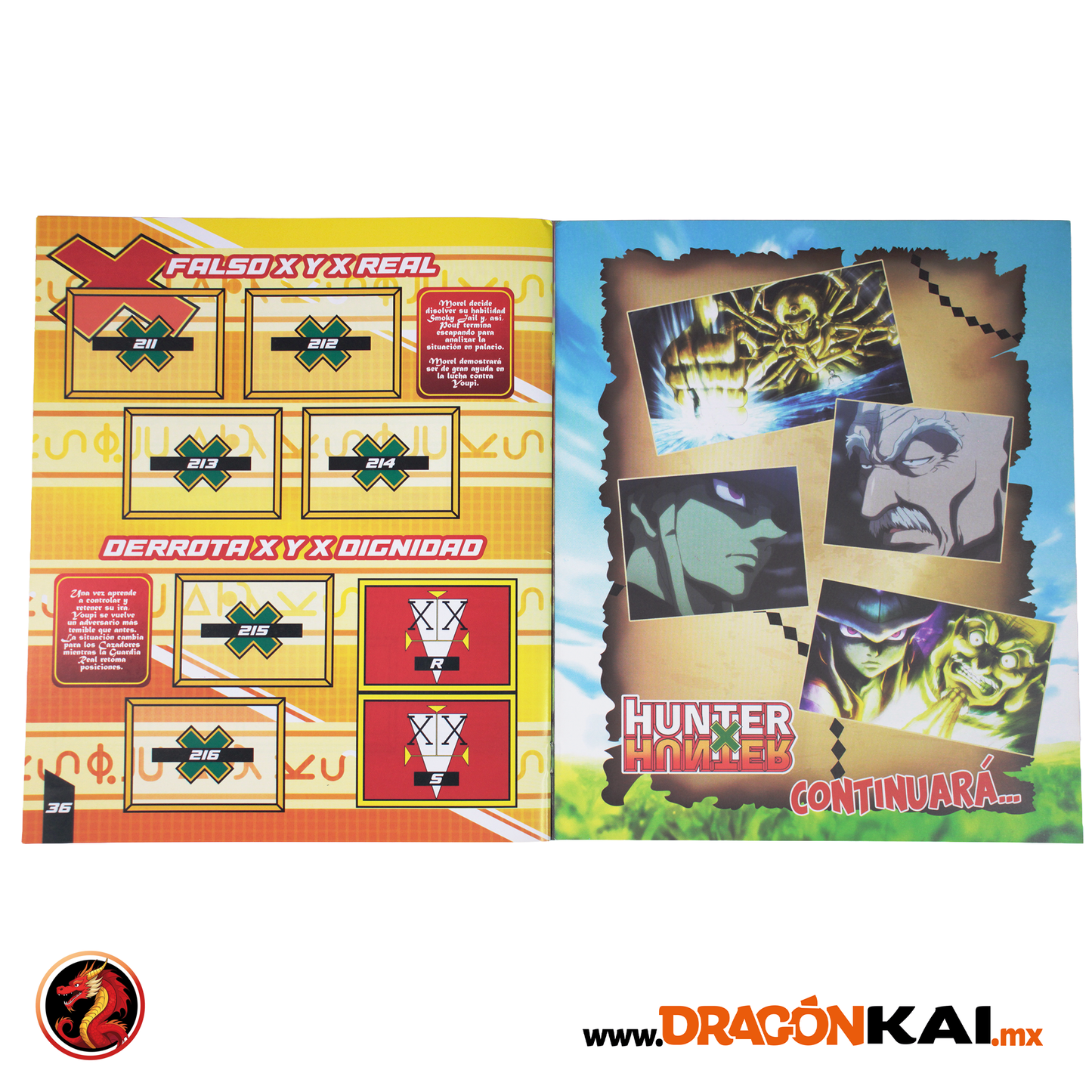 Álbum Hunter x Hunter + Set completo a pegar