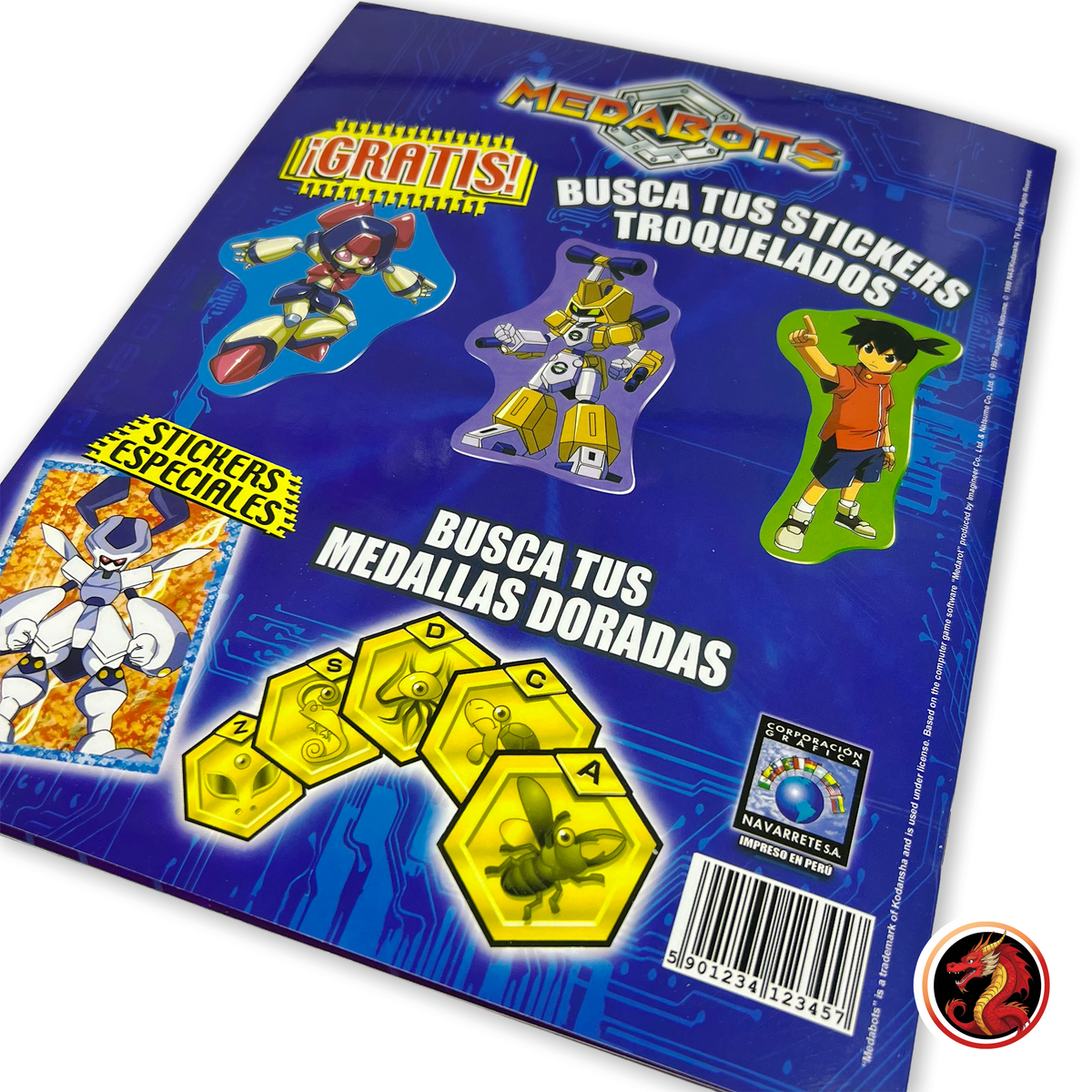 Álbum Medabots (Re. Navarrete) + Set completo