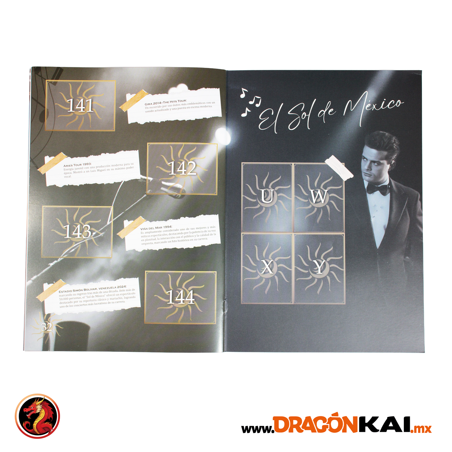Álbum Luis Miguel + Set completo a pegar