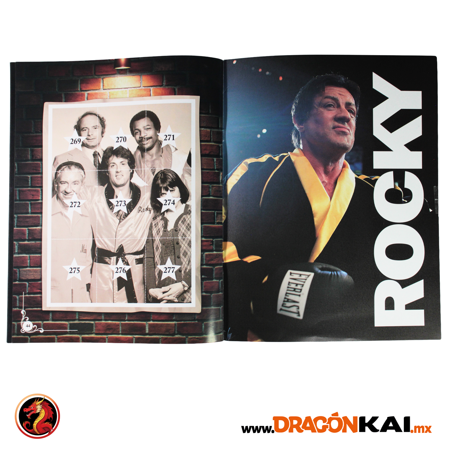 Álbum Rocky: La Historia del Semental Italiano + Set completo a pegar