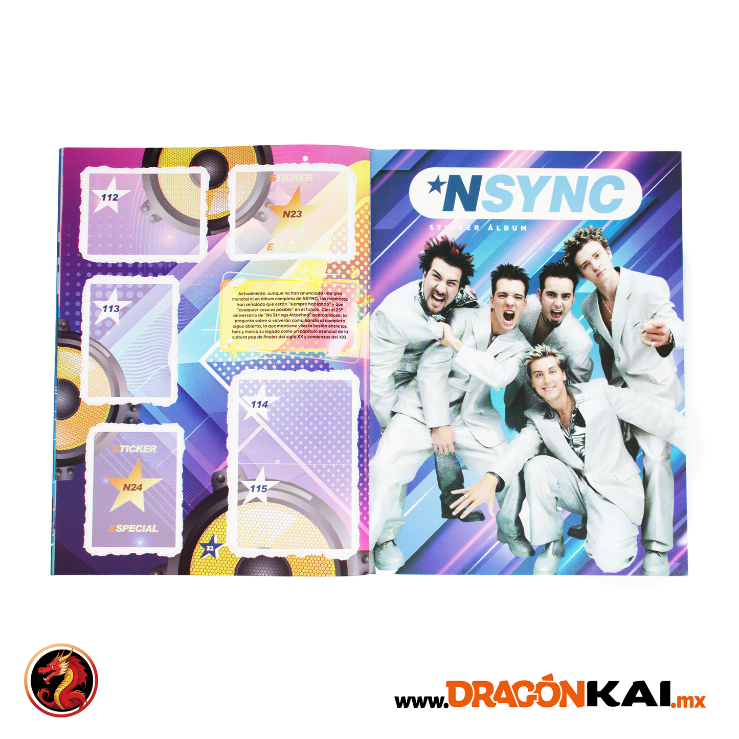 Álbum NSYNC 30 Aniversario + Set completo a pegar