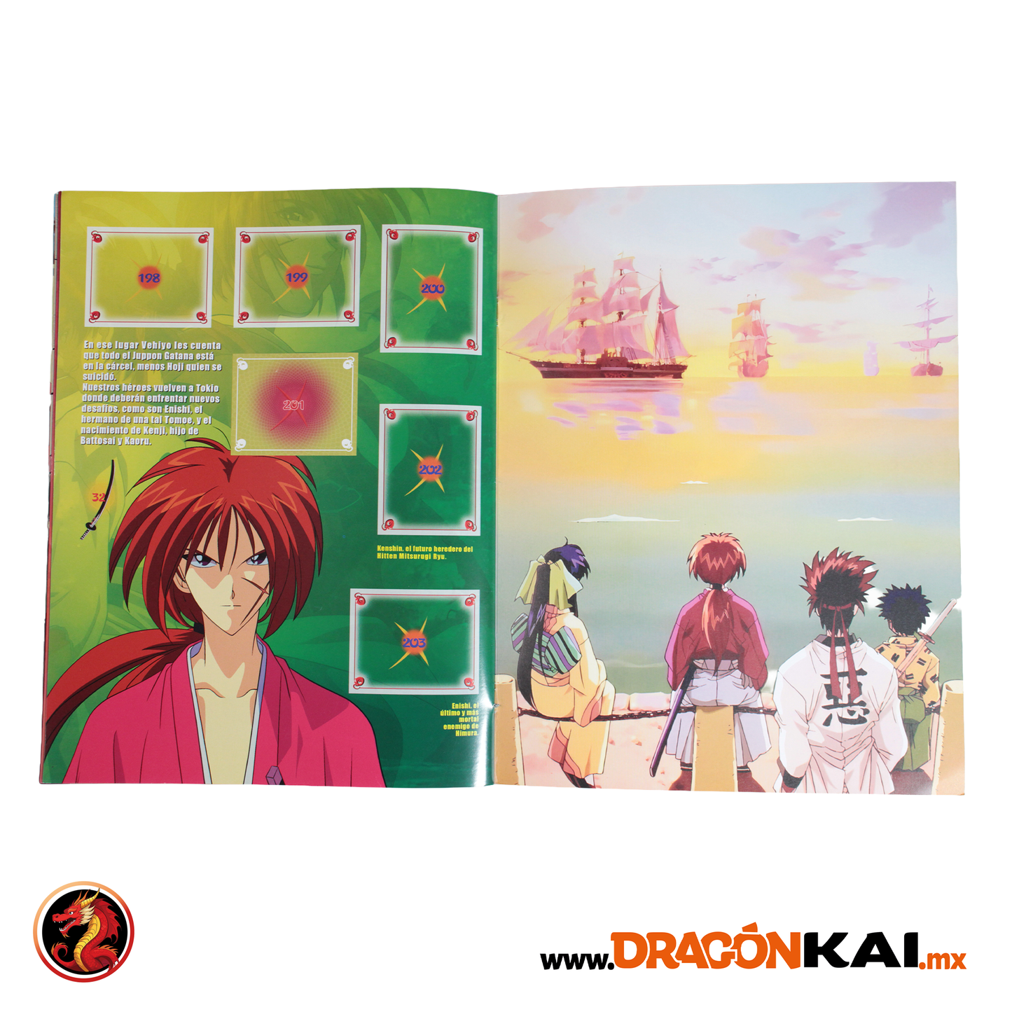 Álbum Samurai X (Re. Salo) + Set completo a pegar