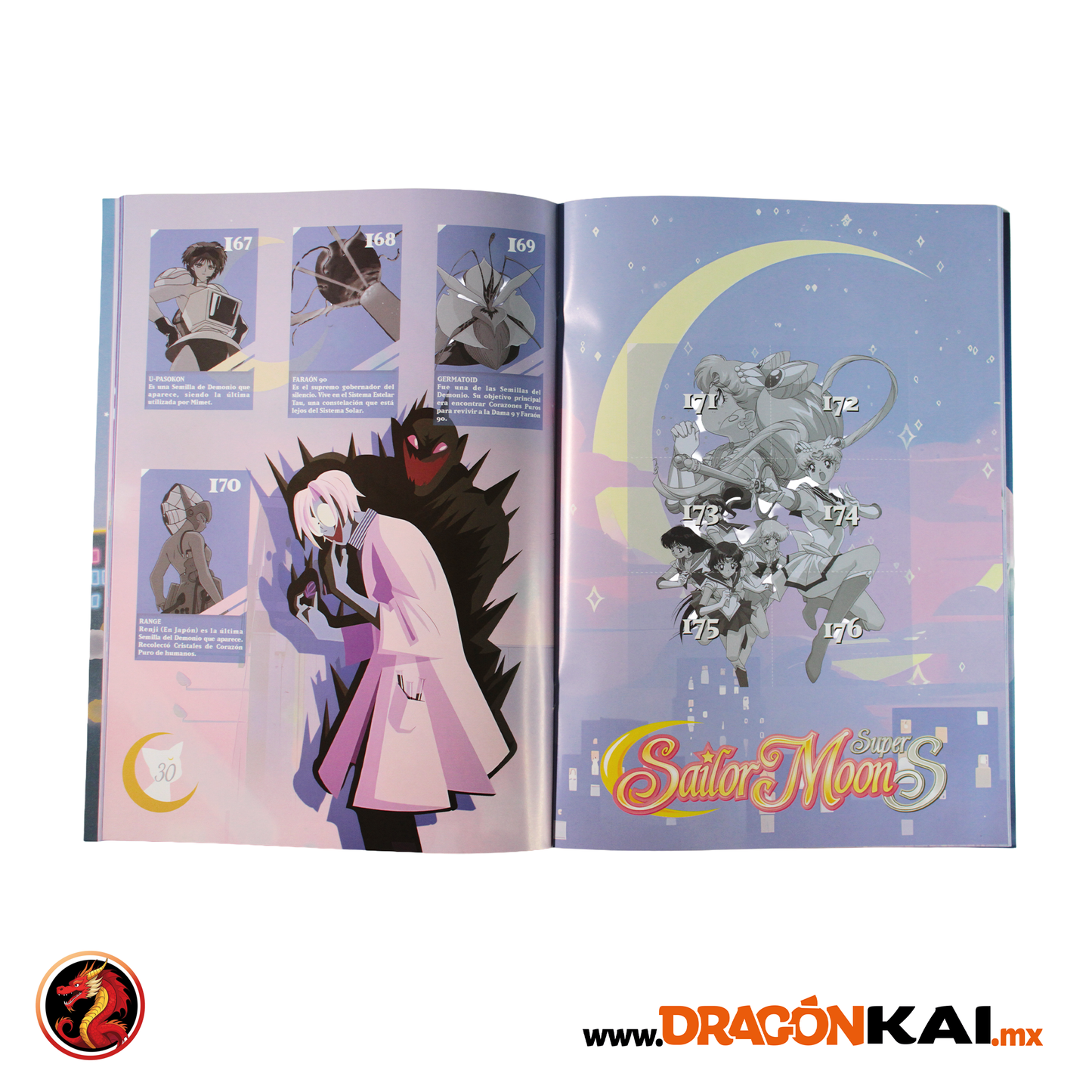 Álbum Enciclopedia Sailor Moon + Set completo a pegar