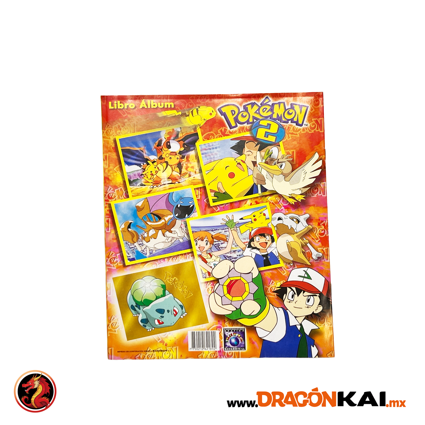 Álbum Pokemon 2 (Original Navarrete)+ set completo a pegar