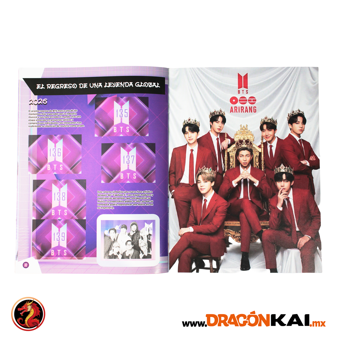 Álbum BTS + Set completo a pegar