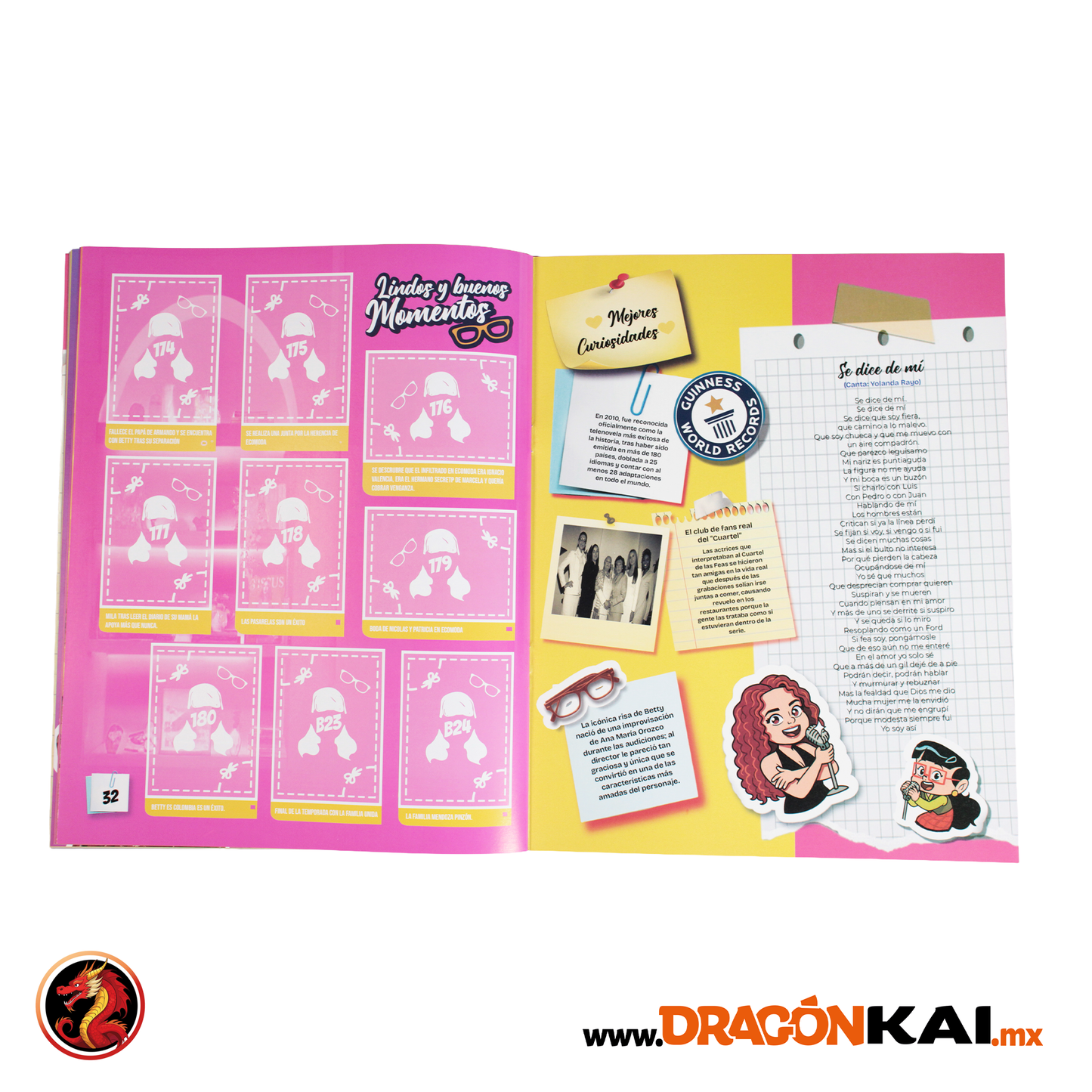 Álbum Betty La Fea + Set completo