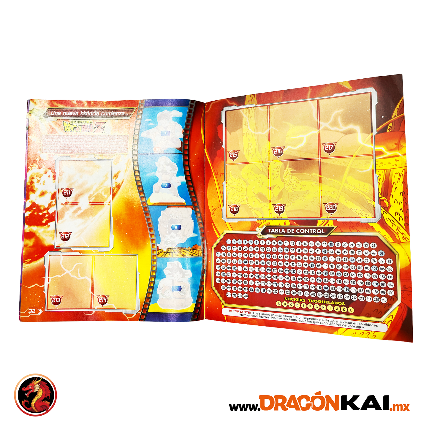 Álbum Dragon Ball 2 (Navarrete 2007) + Set completo a pegar