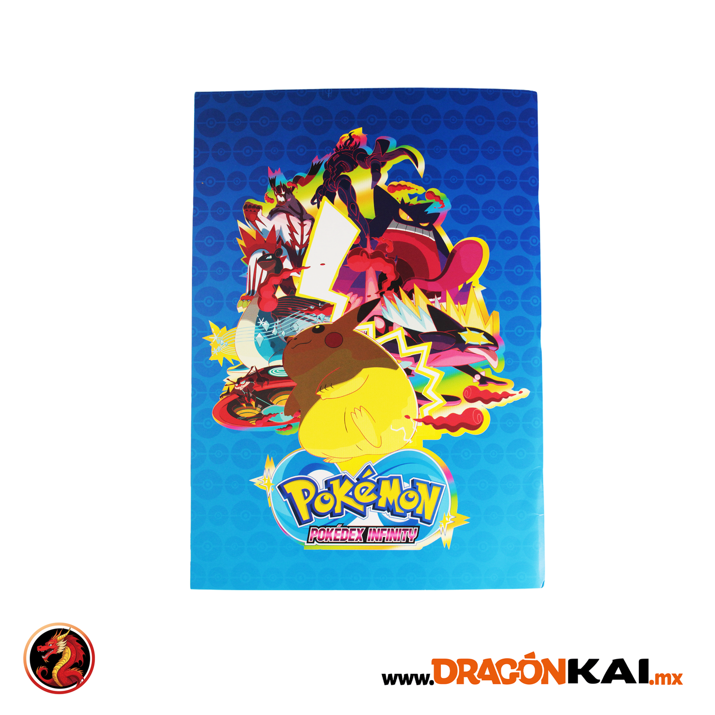 Álbum Enciclopedia Pokémon – Pokedex Infinity + Mini Álbum + Set completo a pegar