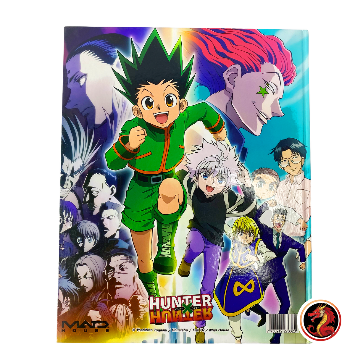 Álbum Pasta Dura Enciclopedia Galaxy Hunter x Hunter + Set Completo