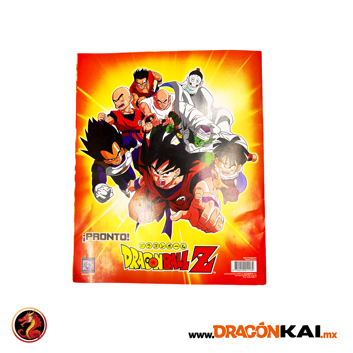 Álbum Dragon Ball 2 (Navarrete 2007) + Set completo a pegar