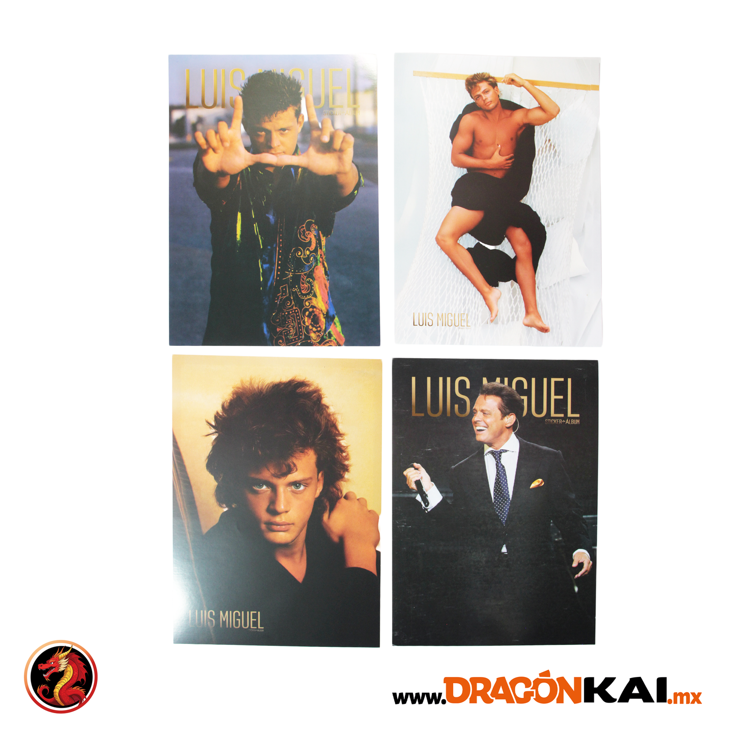 Álbum Luis Miguel + Set completo a pegar