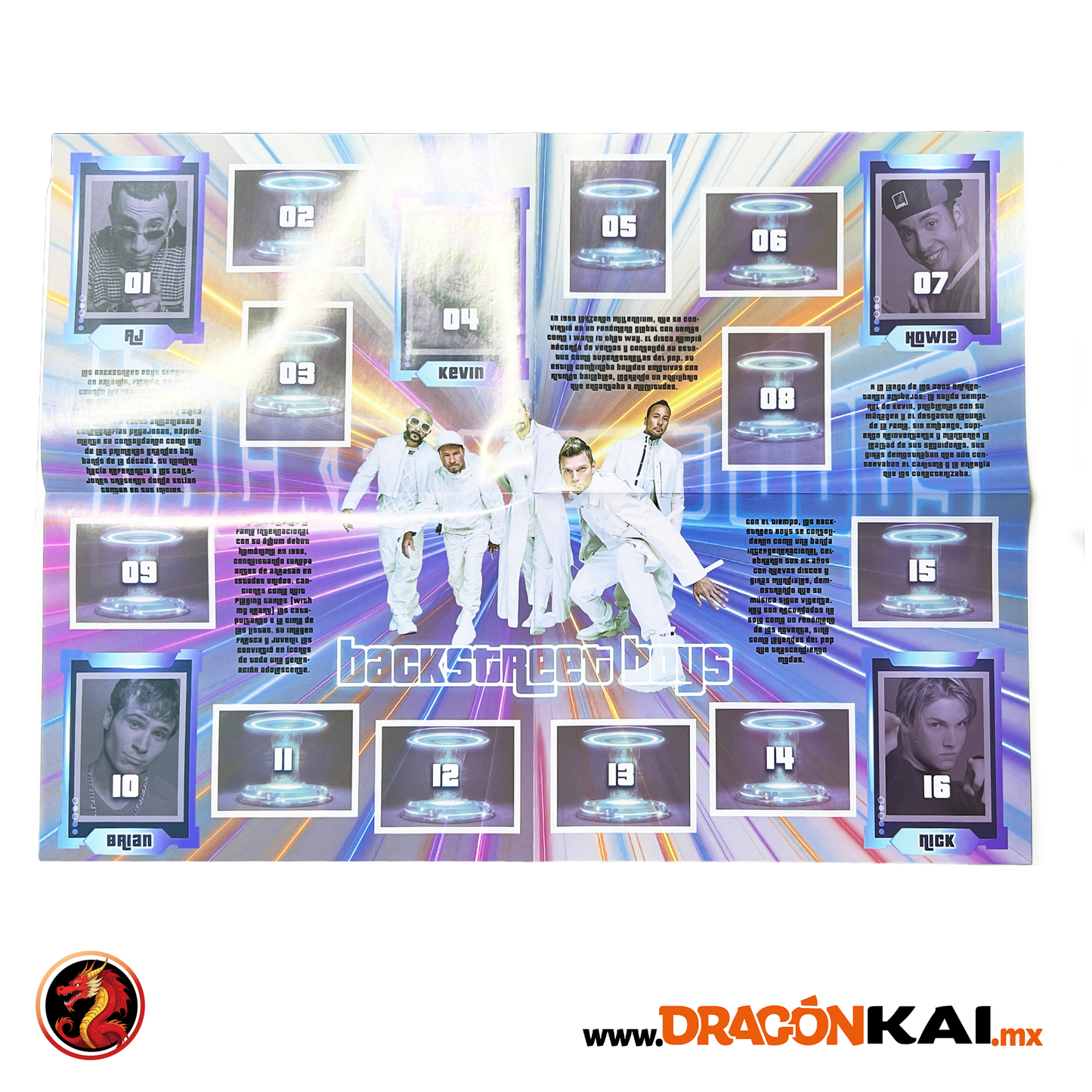 Álbum Backstreet Boys + Set completo a pegar