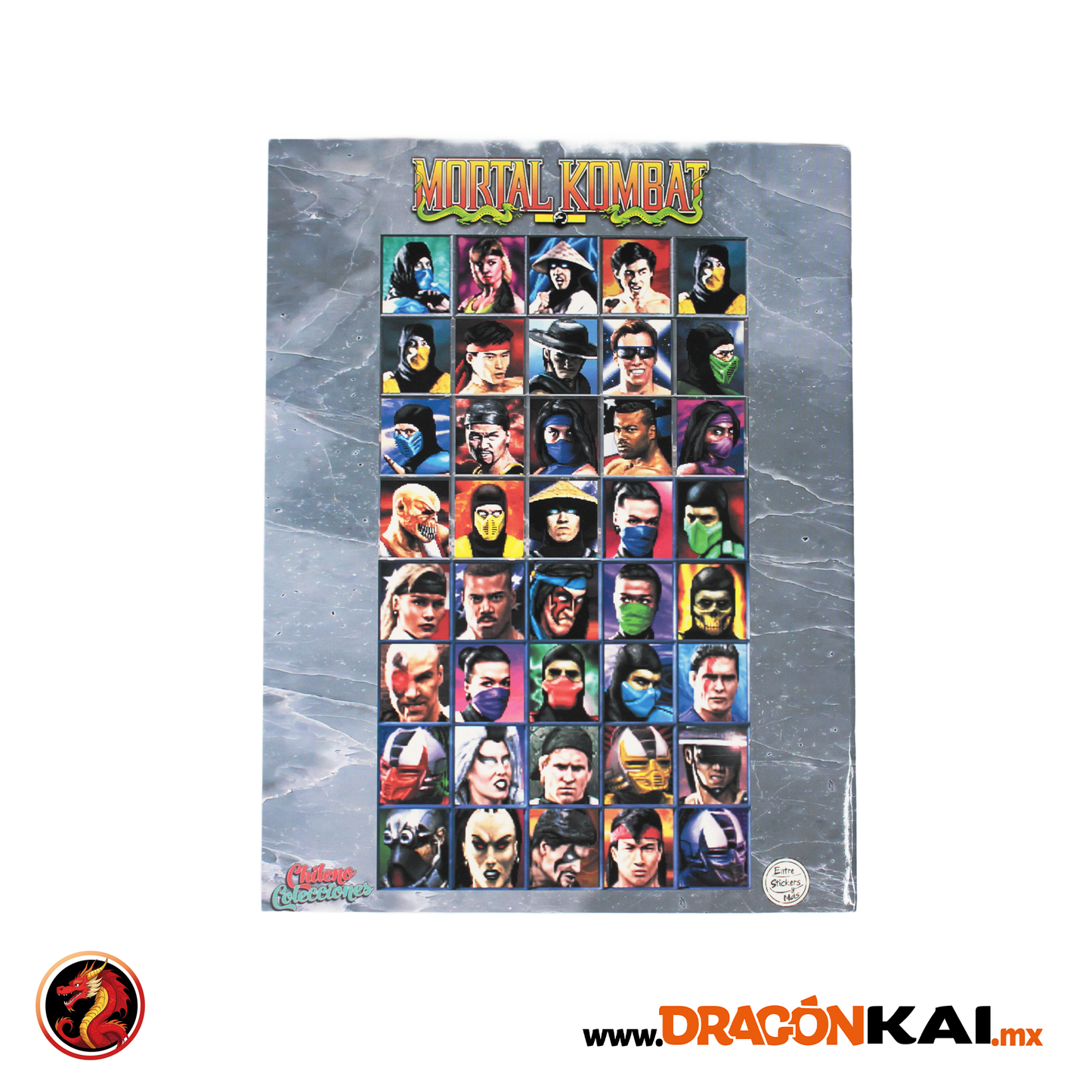 Álbum Mortal Kombat (Re. Salo) + Set completo a pegar