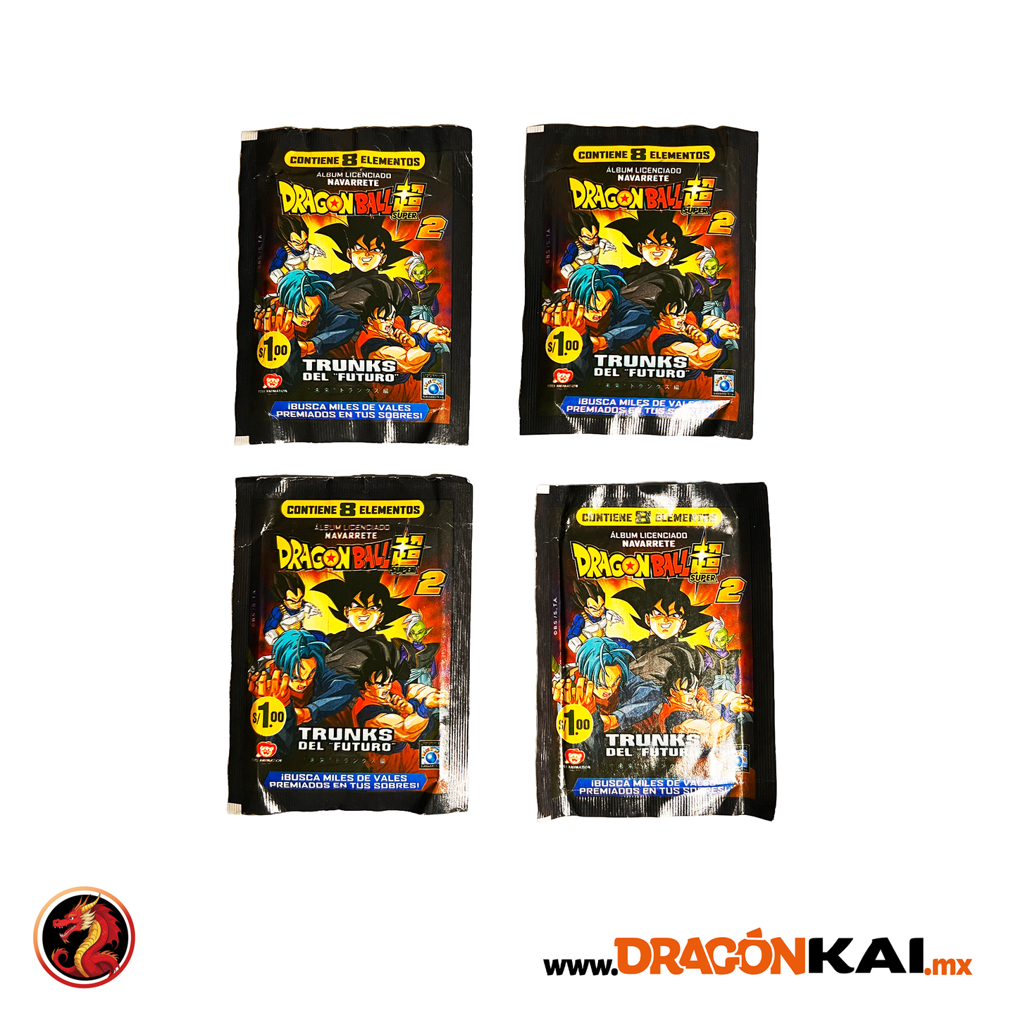 Álbum Dragon Ball Super 2: Trunks del futuro (Navarrete)+ 50 sobres sellados