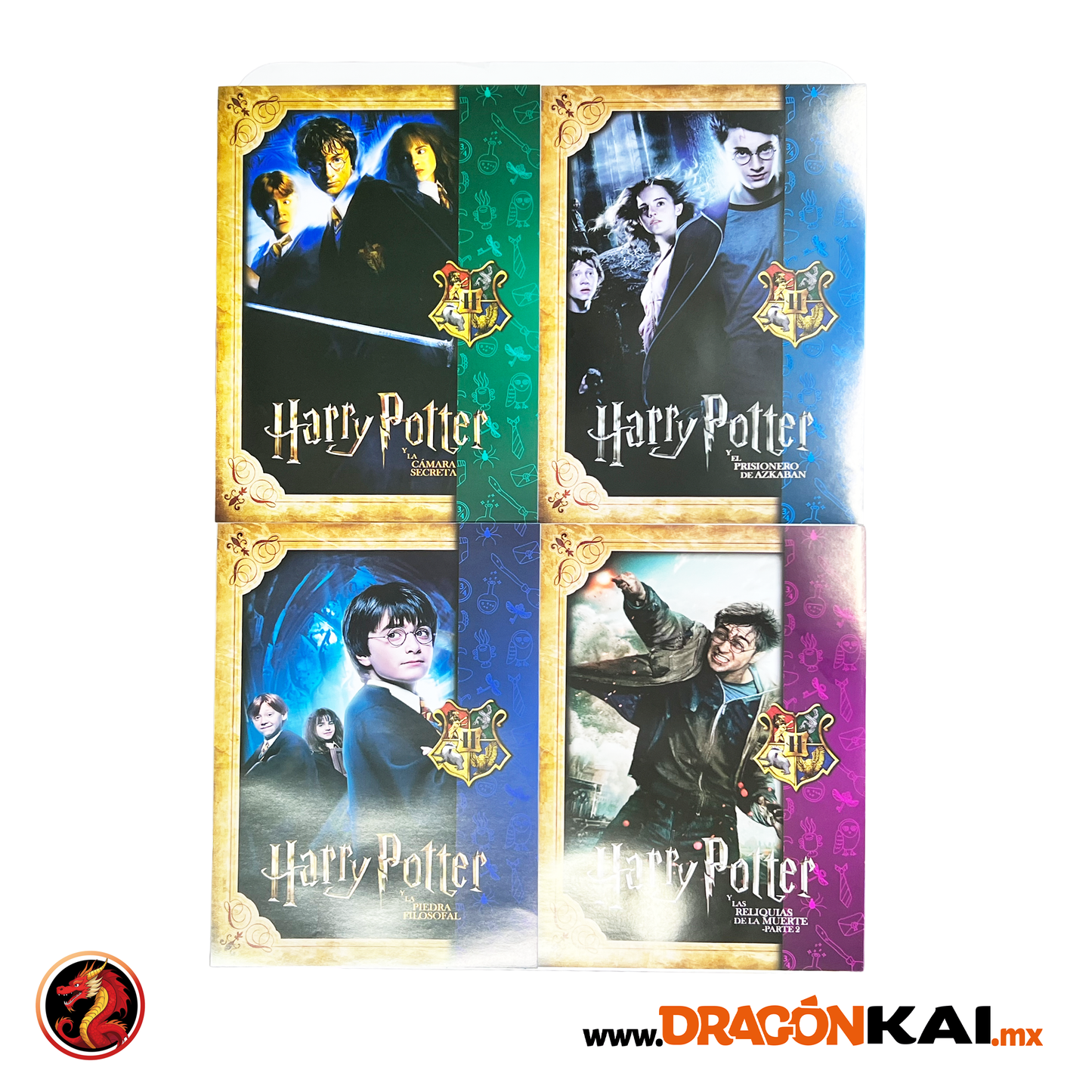 Álbum Harry Potter: Todas las sagas + Set completo a pegar