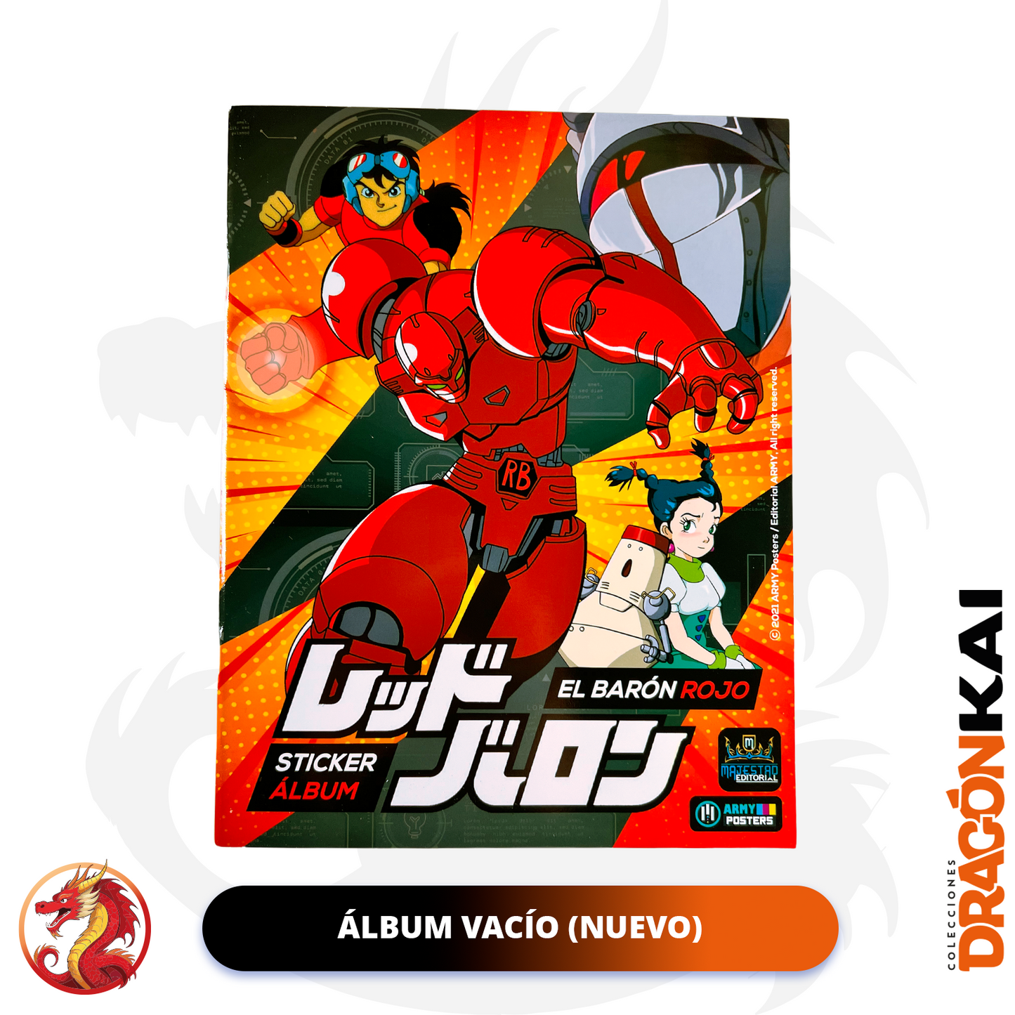 Álbum Baron Rojo + Set completo a pegar