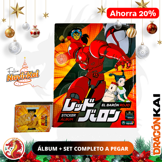 Álbum Baron Rojo + Set completo a pegar