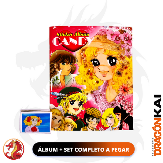 Álbum Candy (Re. Navarrete) + Set completo a pegar