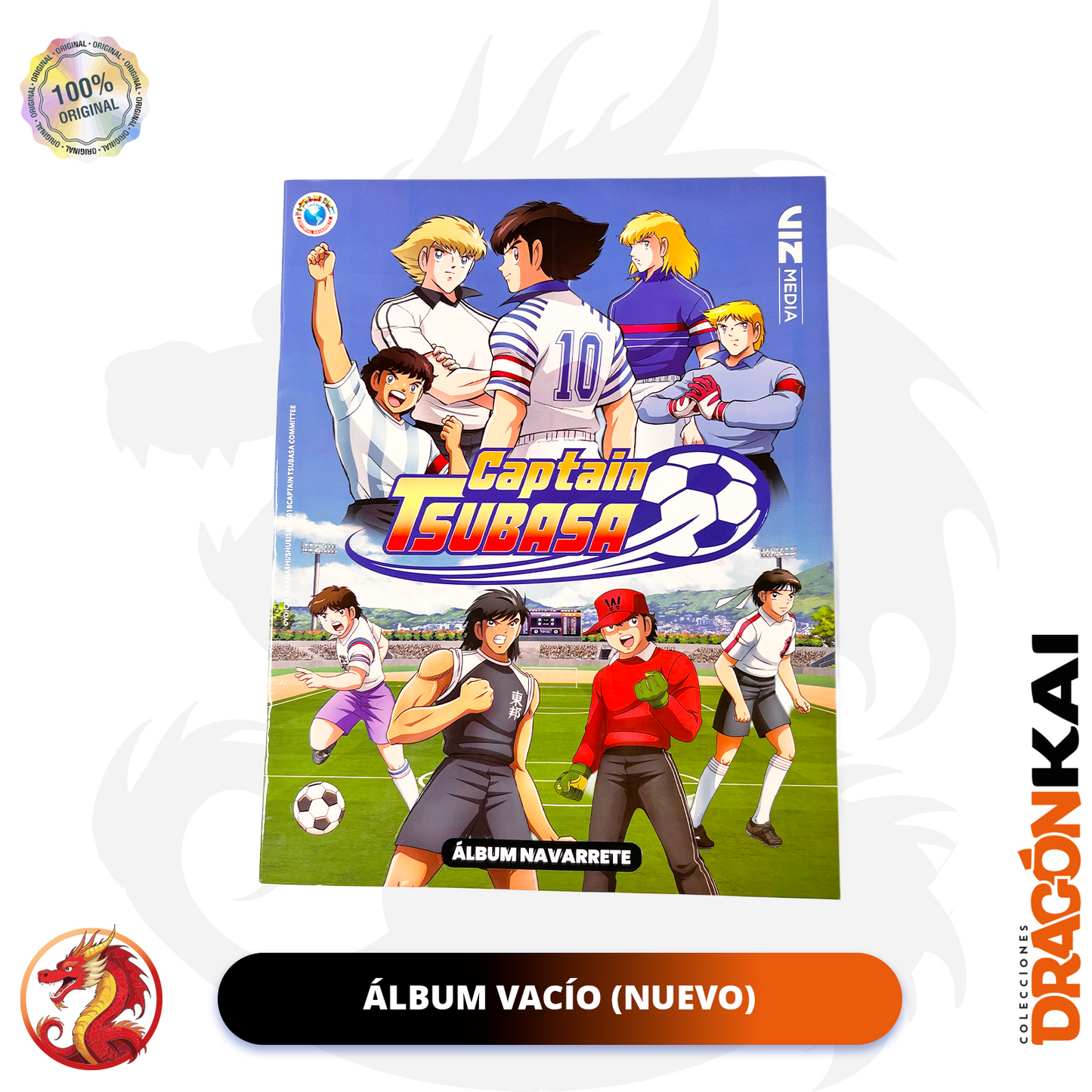 Álbum Capitán Tusbasa [Super Campeones] (Navarrete) + Set completo a pegar