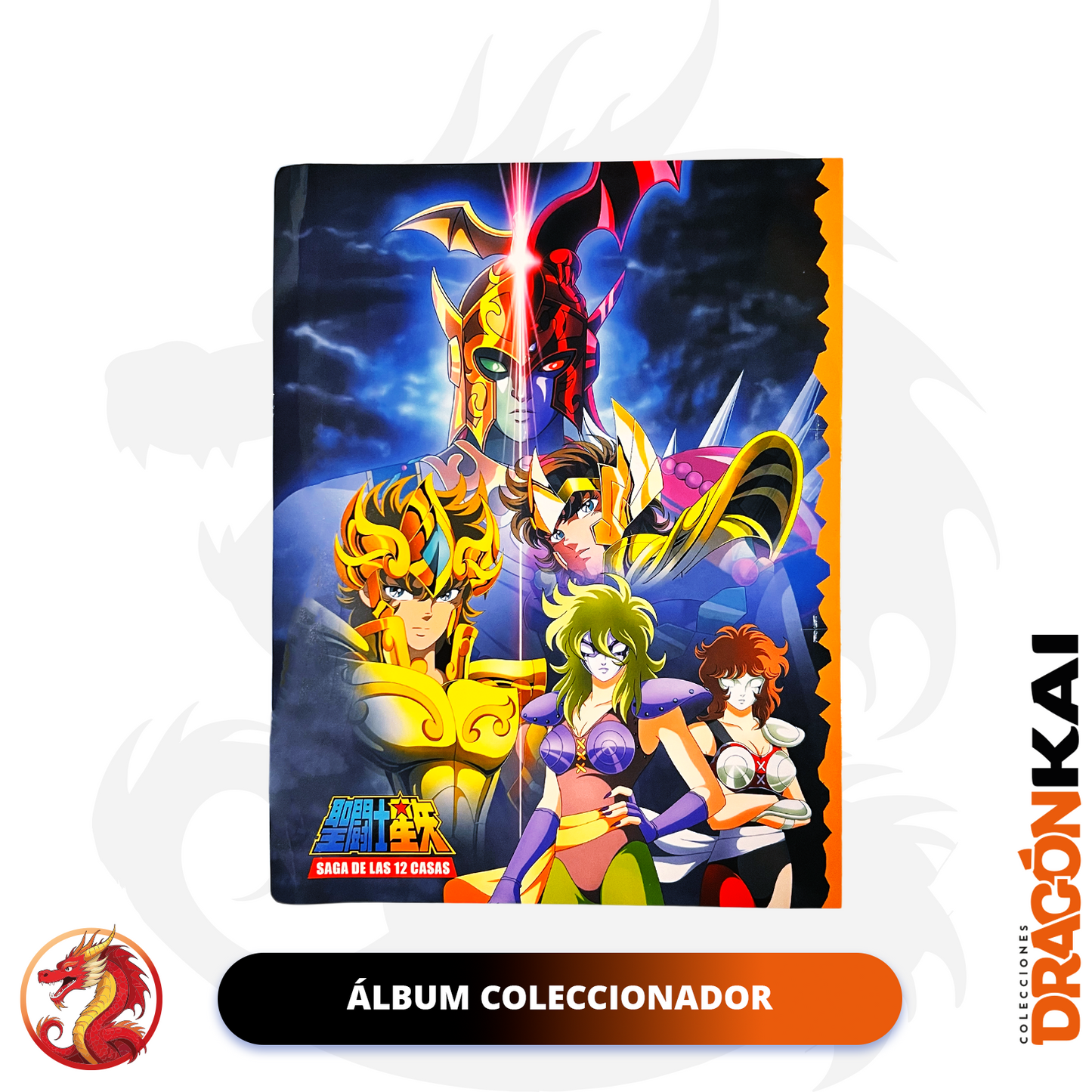 Tarjetas Caballeros del Zodiaco Vol. 3 - Saga de las 12 Casas | Set Completo + Coleccionador
