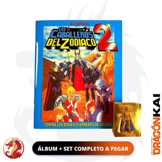 Álbum Caballeros del Zodiaco 2: Saga de Asgard (Re. Navarrete) + Set completo a pegar