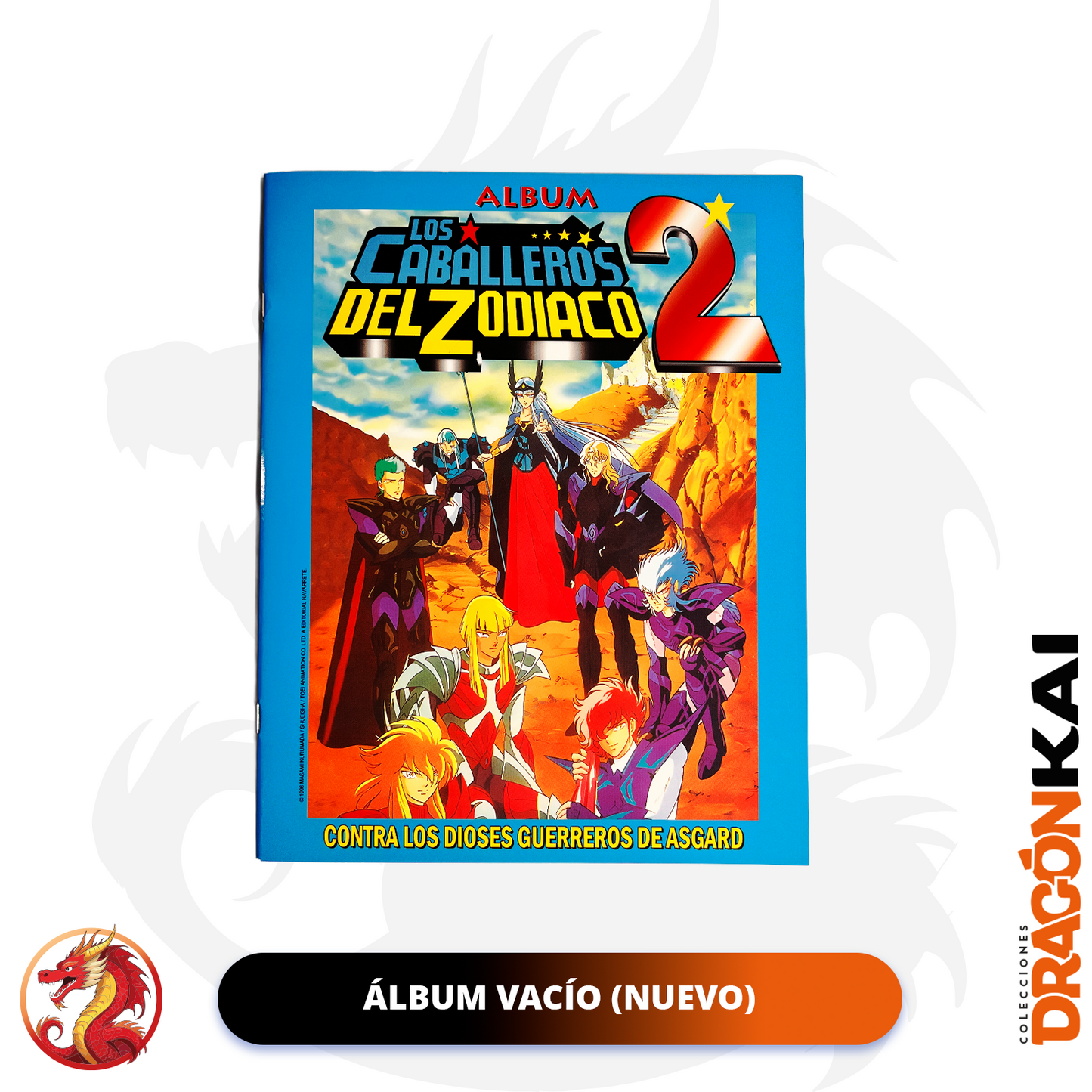 Álbum Caballeros del Zodiaco 2: Saga de Asgard (Re. Navarrete) + Set completo a pegar