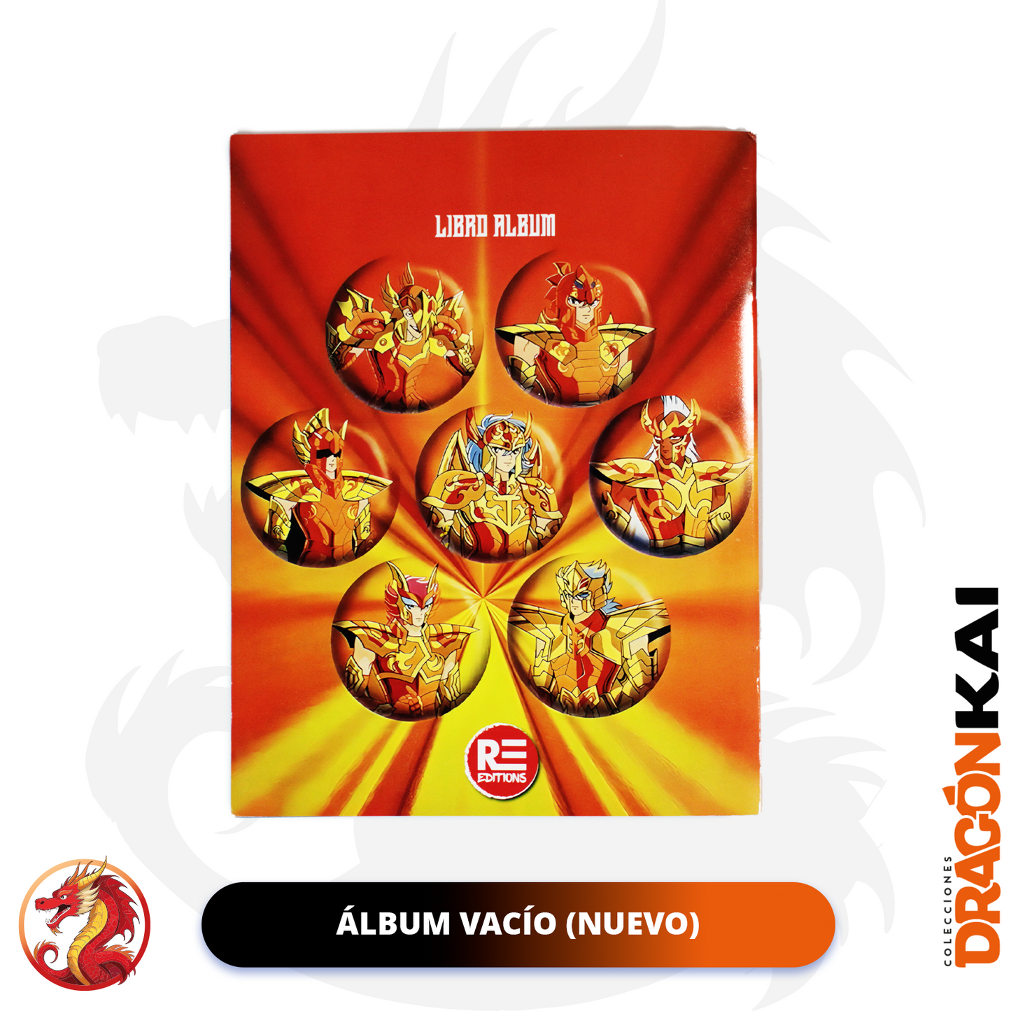Álbum Caballeros del Zodiaco 3: La Película (Re. Salo) + Set completo a pegar