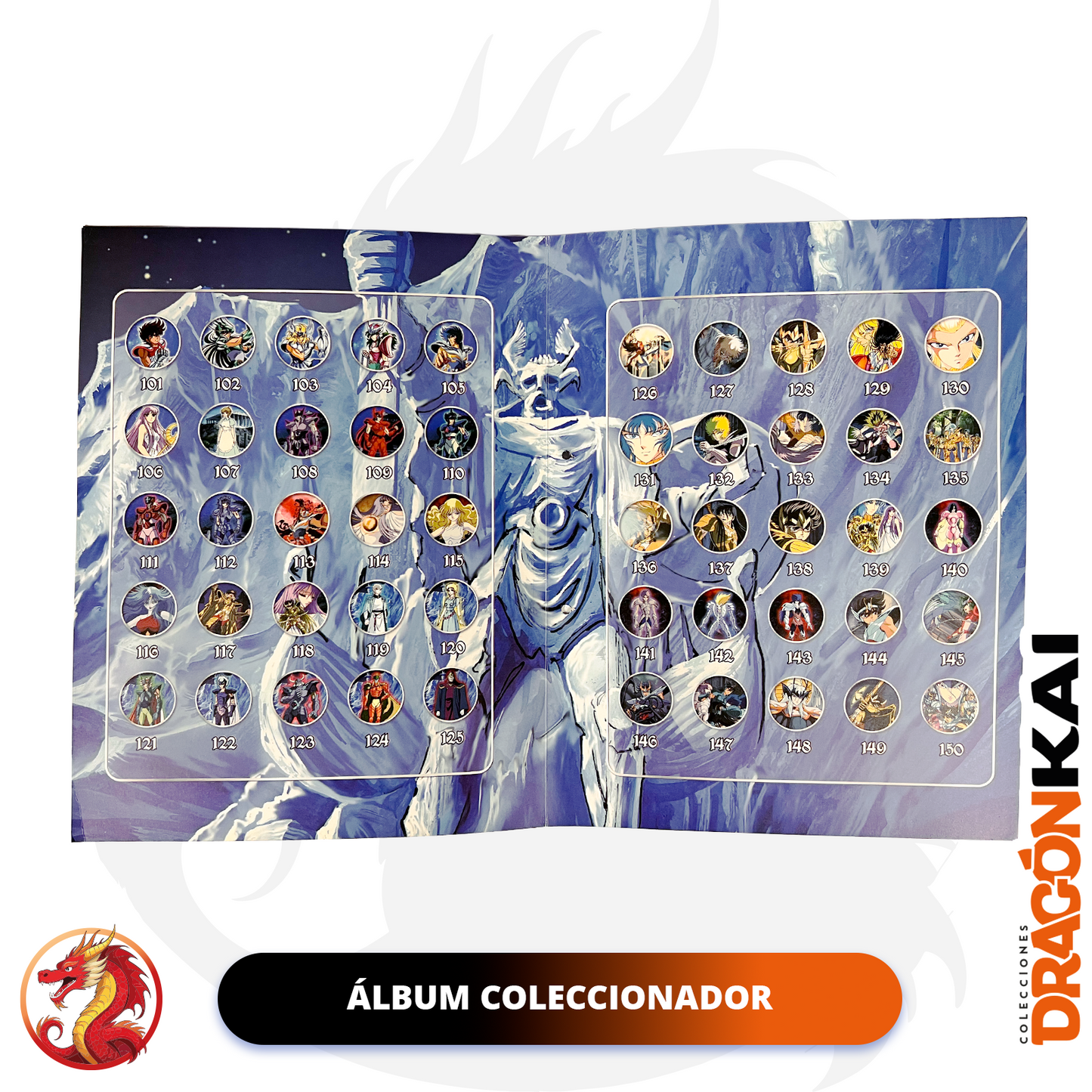 Tazos Caballeros del Zodiaco Vol. 6 (DKV) | Colección completa