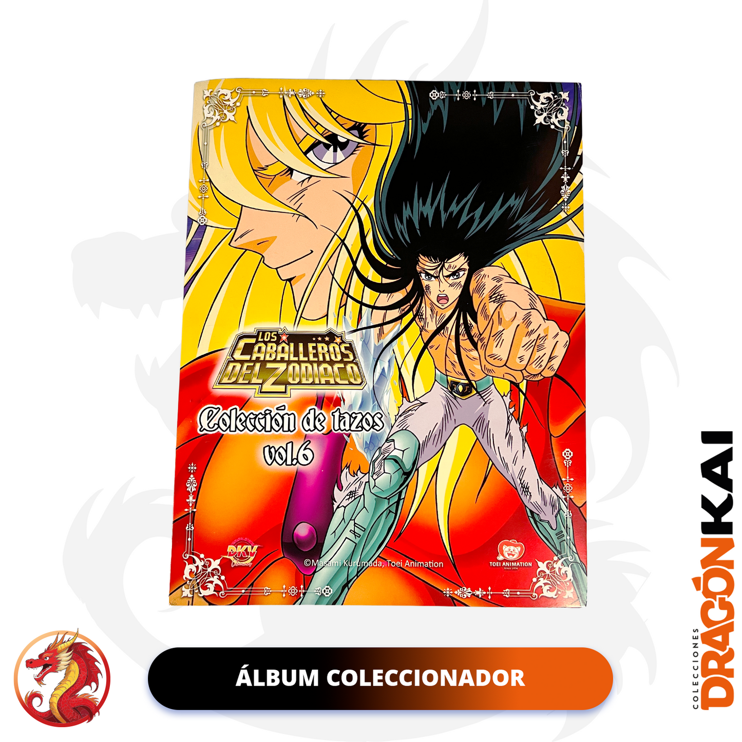 Tazos Caballeros del Zodiaco Vol. 6 (DKV) | Colección completa