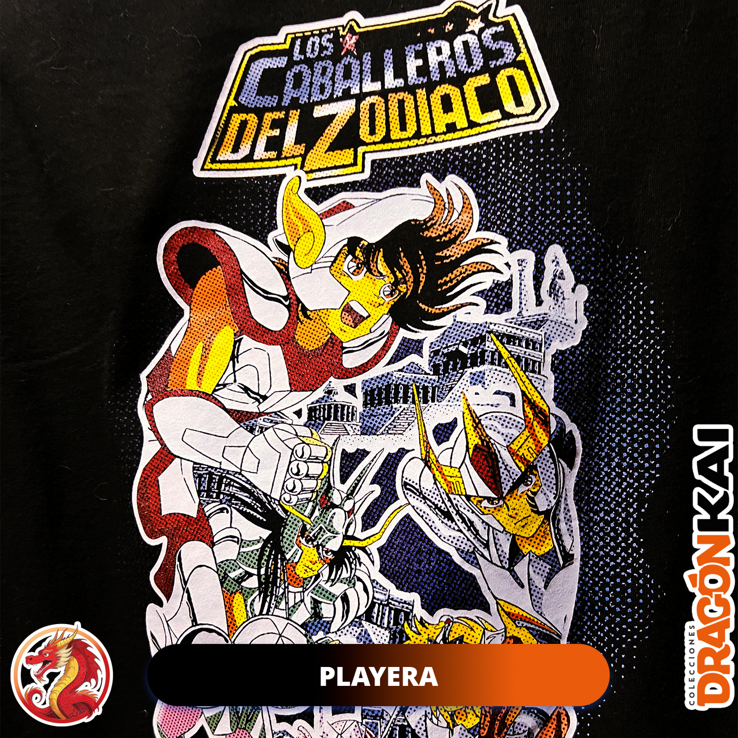 Playera Caballeros del Zodiaco | Portada 1994