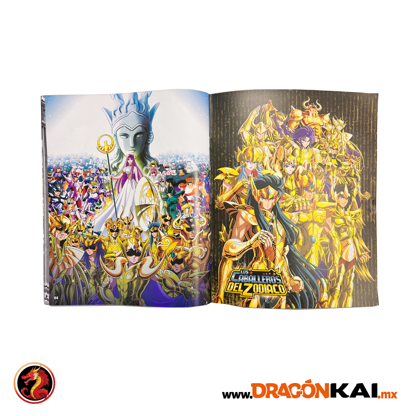 Álbum Enciclopedia Caballeros del Zodiaco + Set completo a pegar y Caps