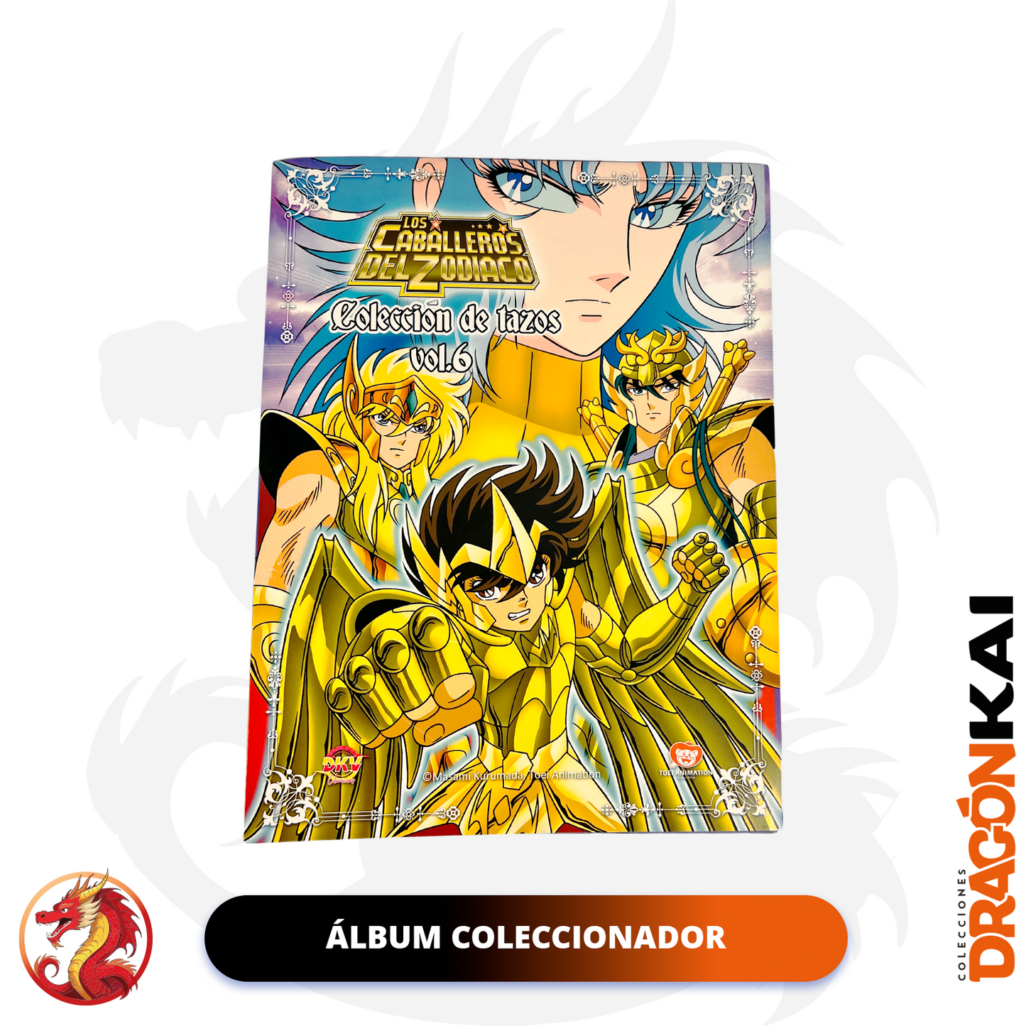 Tazos Caballeros del Zodiaco Vol. 6 (DKV) | Colección completa