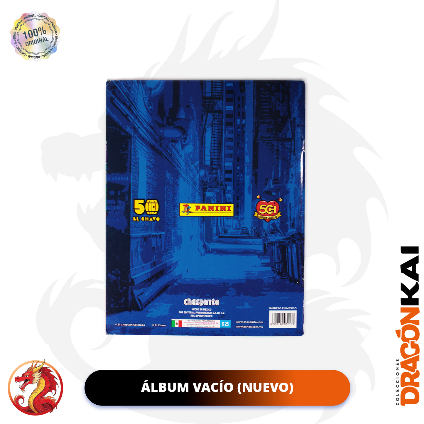 Álbum El Chapulín Colorado & El Chavo (Panini) + Set completo a pegar