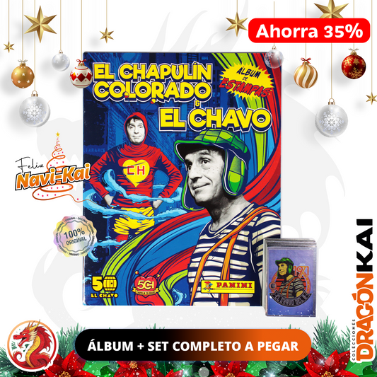 Álbum El Chapulín Colorado & El Chavo (Panini) + Set completo a pegar