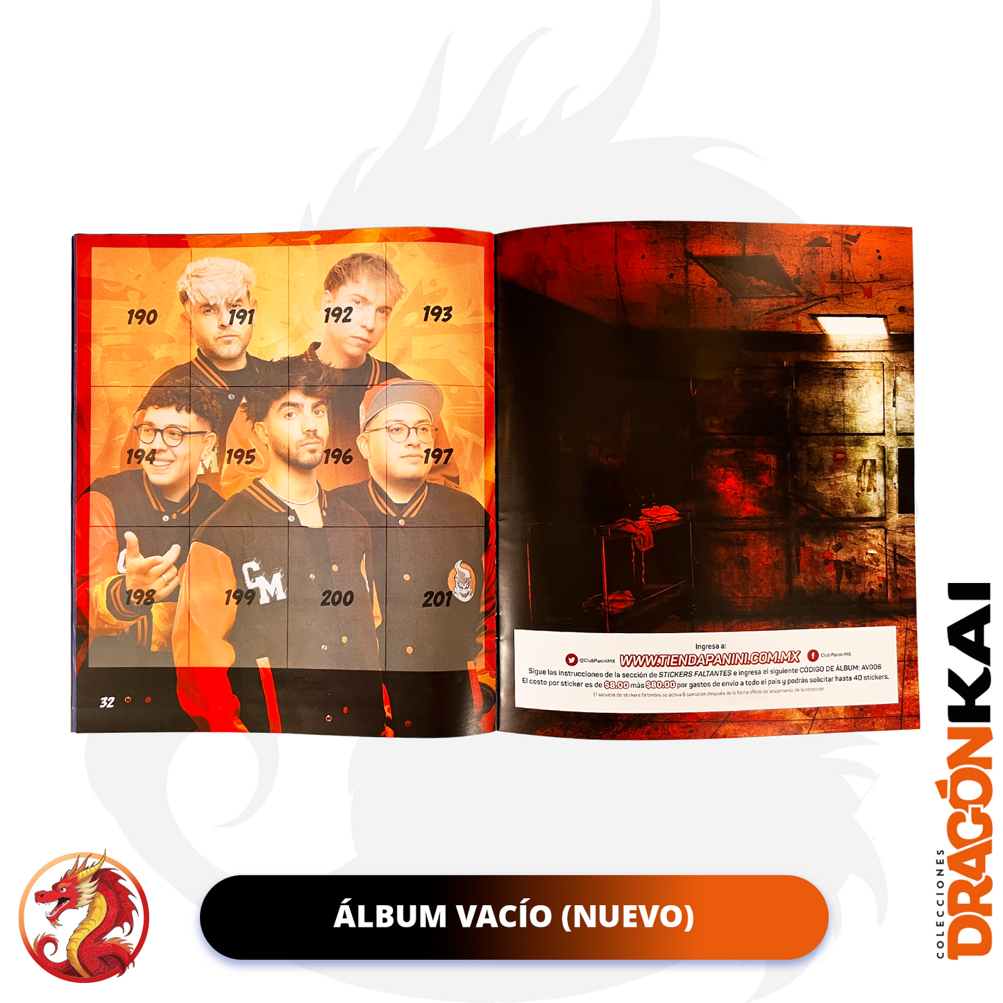 Colección Club Misterio. Álbum + Caja de 50 sobres