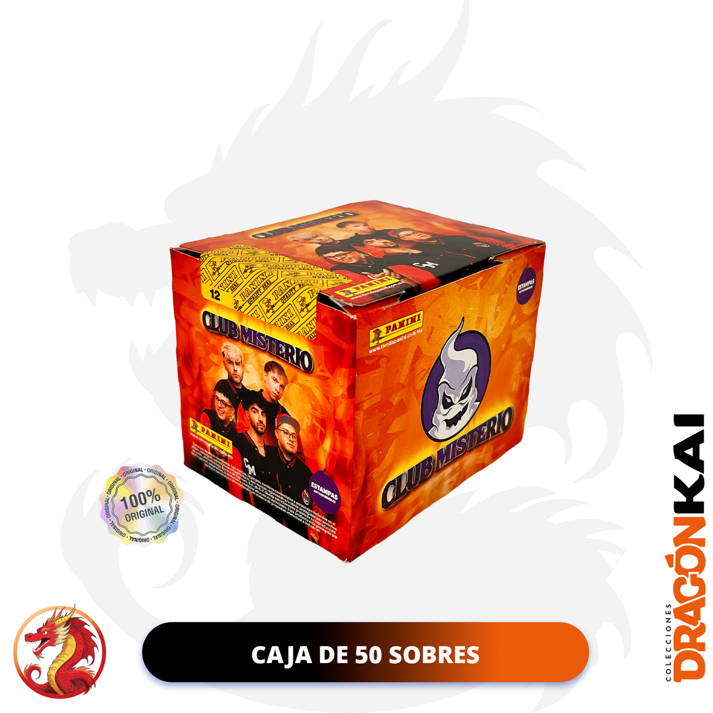 Colección Club Misterio. Álbum + Caja de 50 sobres