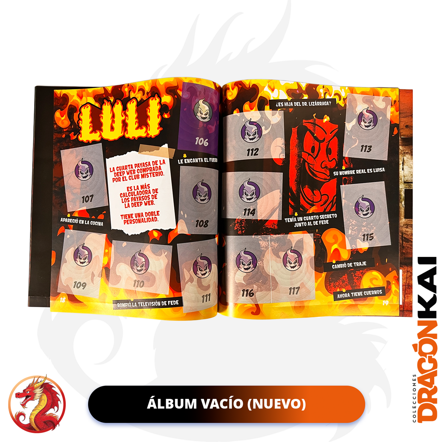 Colección Club Misterio. Álbum + Caja de 50 sobres