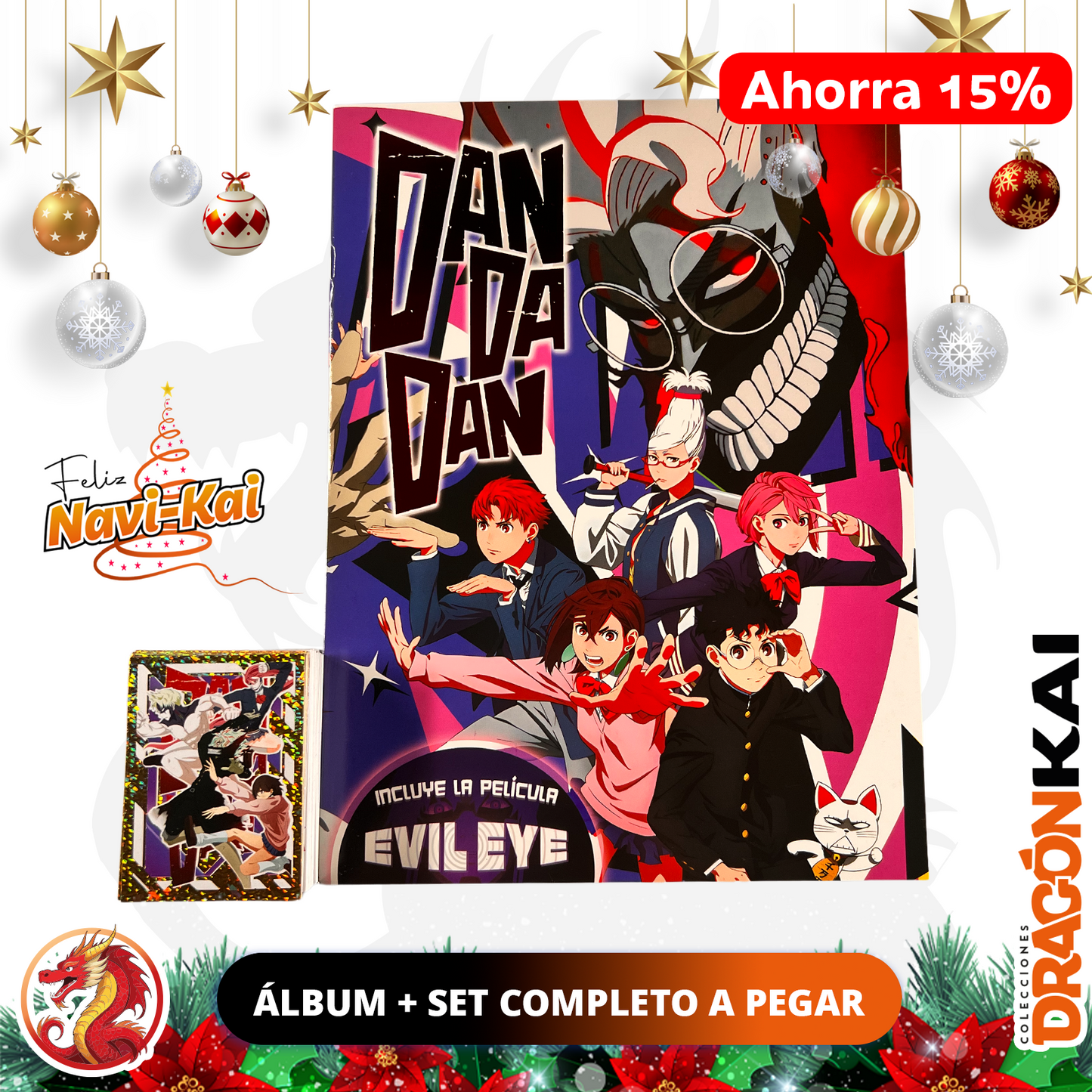 Álbum DanDaDan + Set completo de a pegar