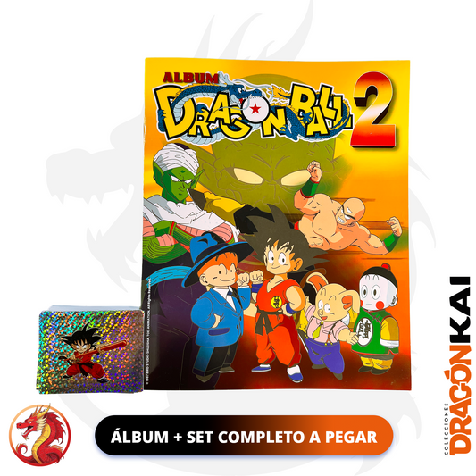 Álbum Dragon Ball 2 (Re. Navarrete) + Set completo a pegar