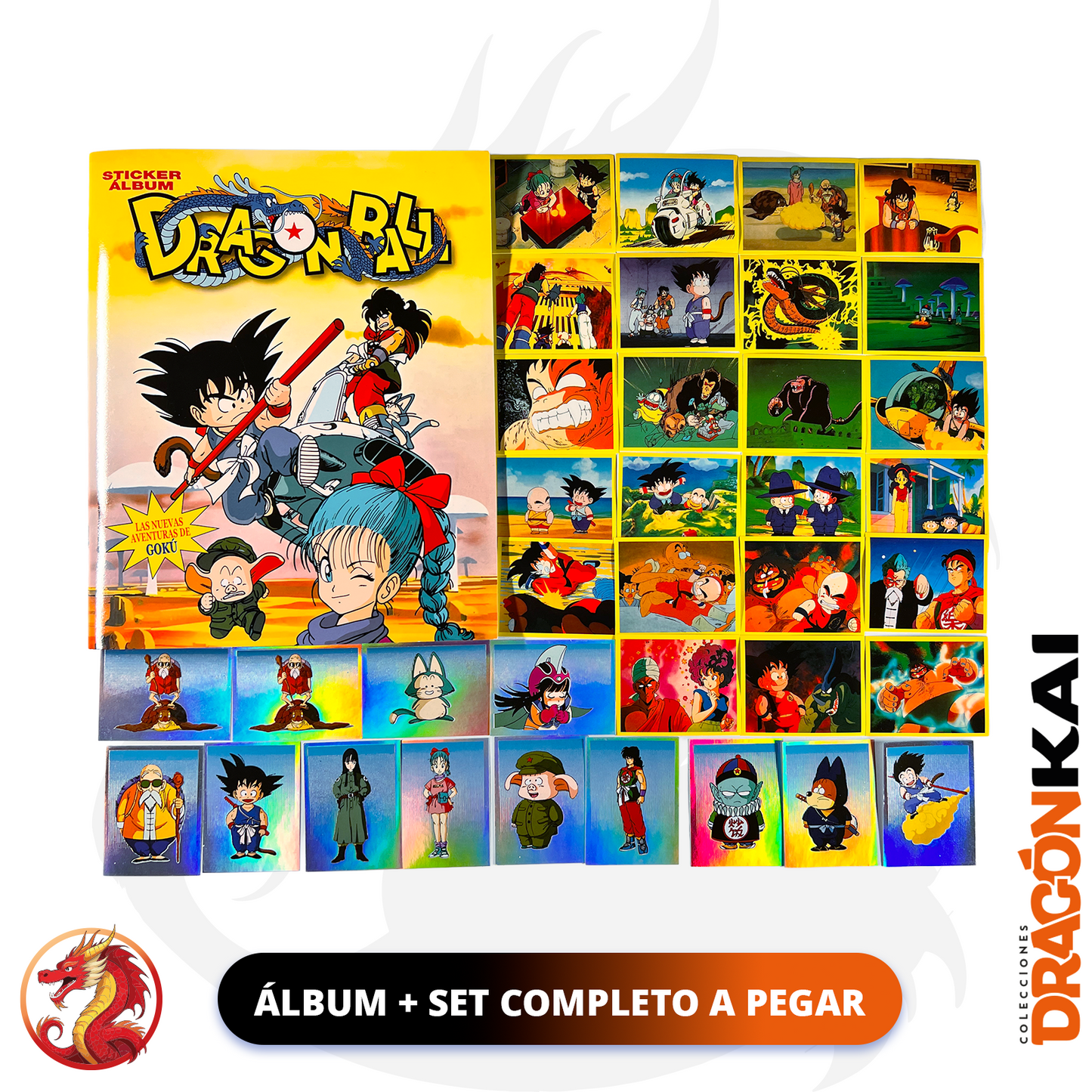Álbum Dragon Ball (Re. Navarrete) + Set completo a pegar
