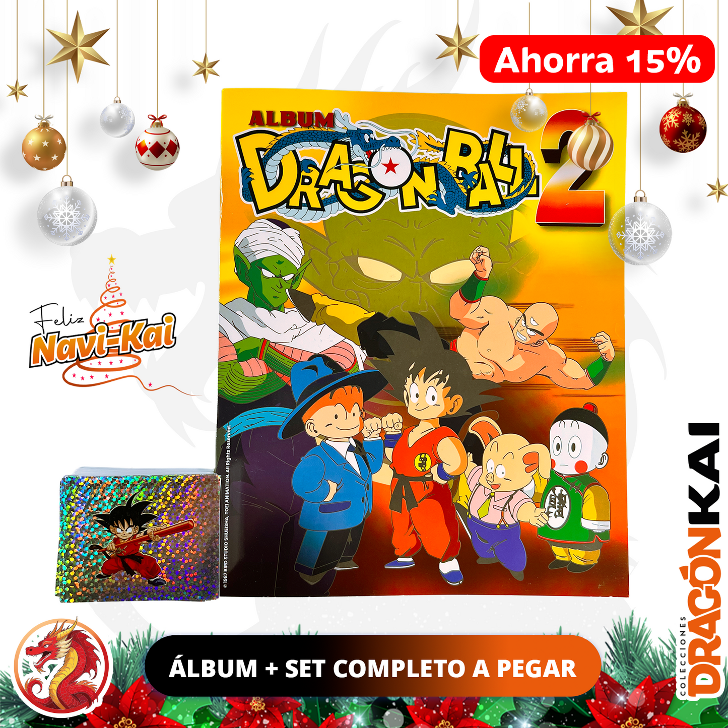 Álbum Dragon Ball 2 (Re. Navarrete) + Set completo a pegar