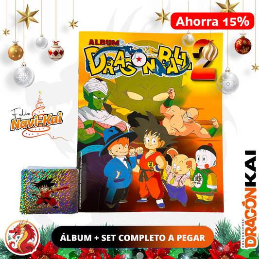 Álbum Dragon Ball 2 (Re. Navarrete) + Set completo a pegar