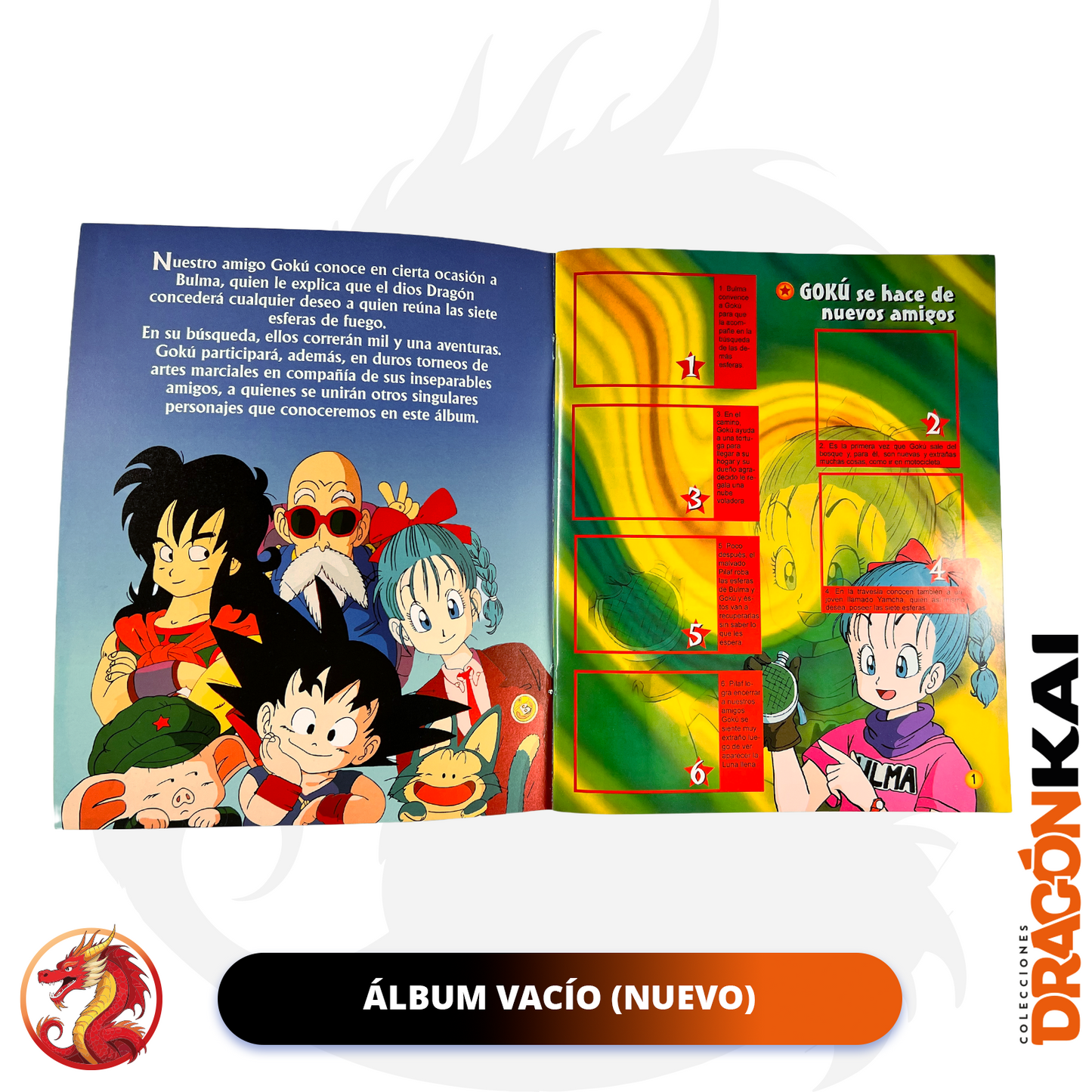 Álbum Dragon Ball (Re. Navarrete) + Set completo a pegar